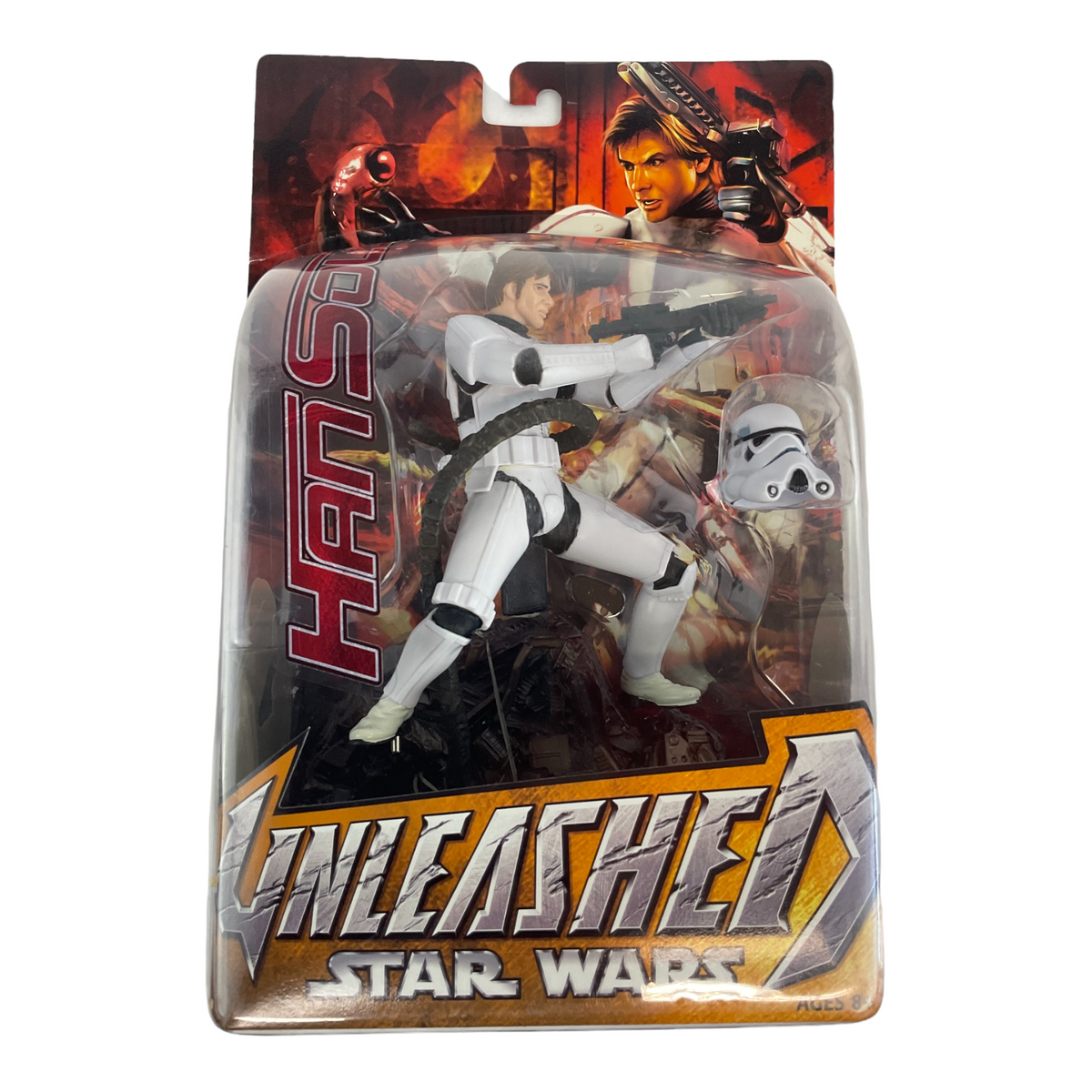 Star Wars Unleashed Han Solo In Stormtrooper Outfit Collectors Figure