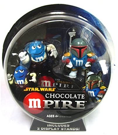 Star Wars Chocolate Mpire Special Collectors Ed han solo and boba fett