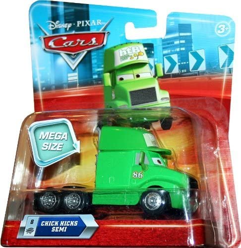 MEGA SIZE CHICKS HICKS SEMI #8 Disney / Pixar CARS 1:55 Scale Vehicle