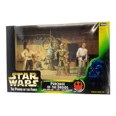 Star Wars: Power of The Force Cinema Scenes Purchase of The Droids