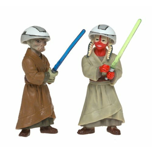 Ashla & Jempa Jedi Temple Training Action Figures