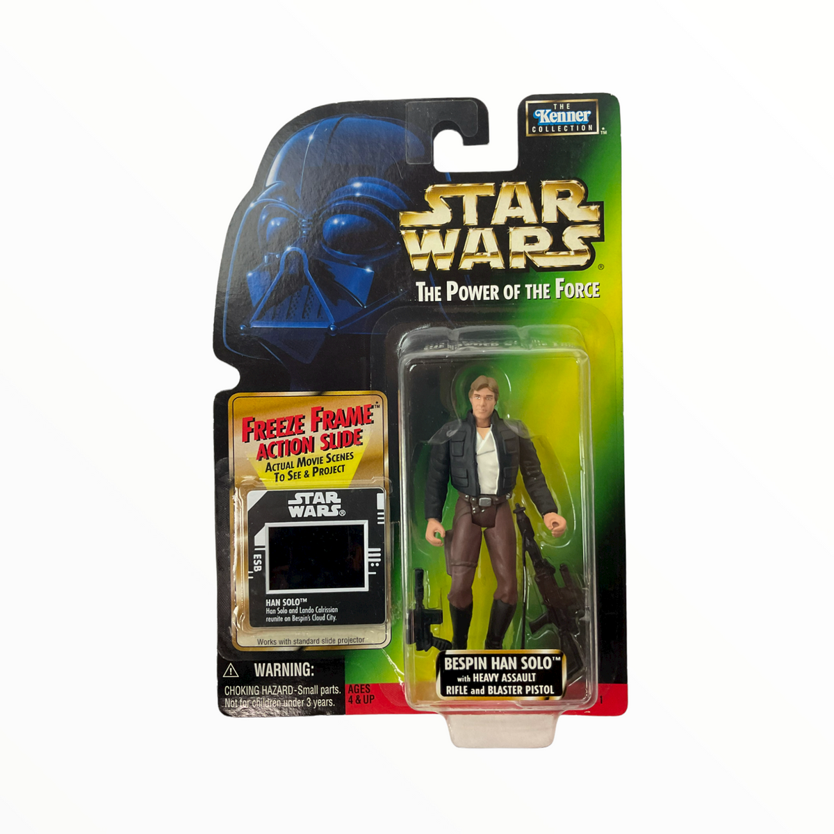 Star Wars The Power of the Force Green Card Bespin Han Action Figure