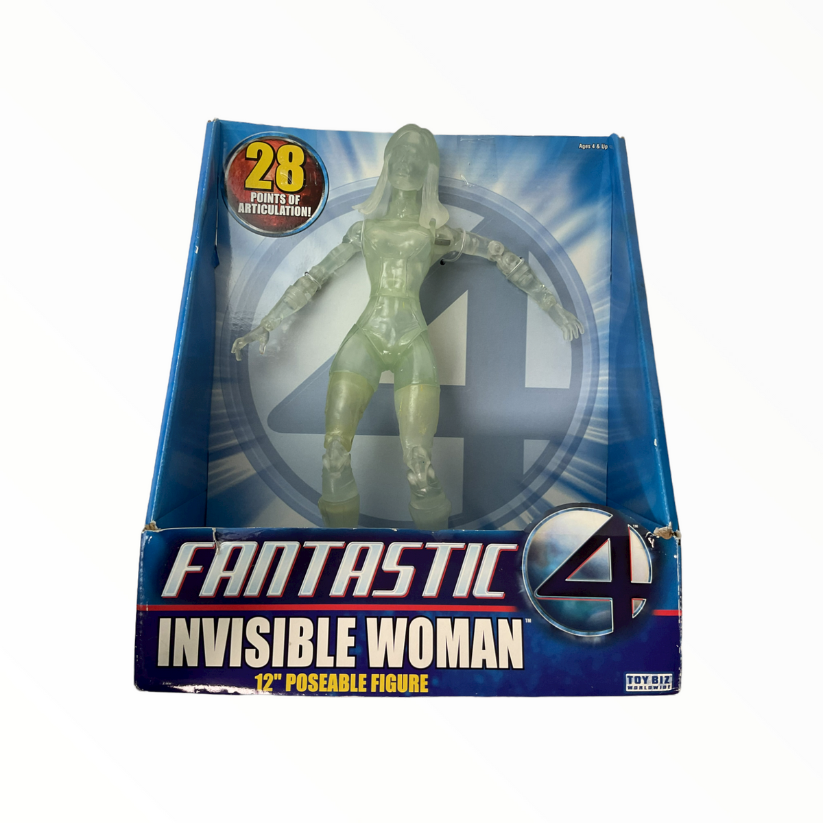 Fantastic 4 Movie Series II Deluxe 12" Figure: Invisible Woman (Clear)
