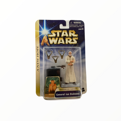 Star Wars: A New Hope Battle of Yavin General Jan Dodonna w/Ceremonial Medals & Base
