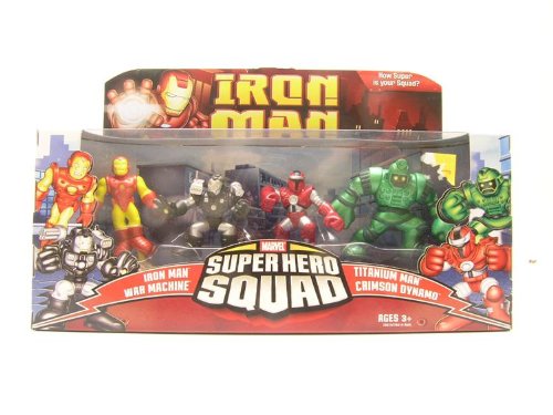 Iron Man Superhero Squad Battle Pack & Heroes - Villains Action Figure Multi-Pack