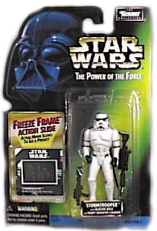 Star Wars: Power of the Force Freeze Frame Stormtrooper Action Figure