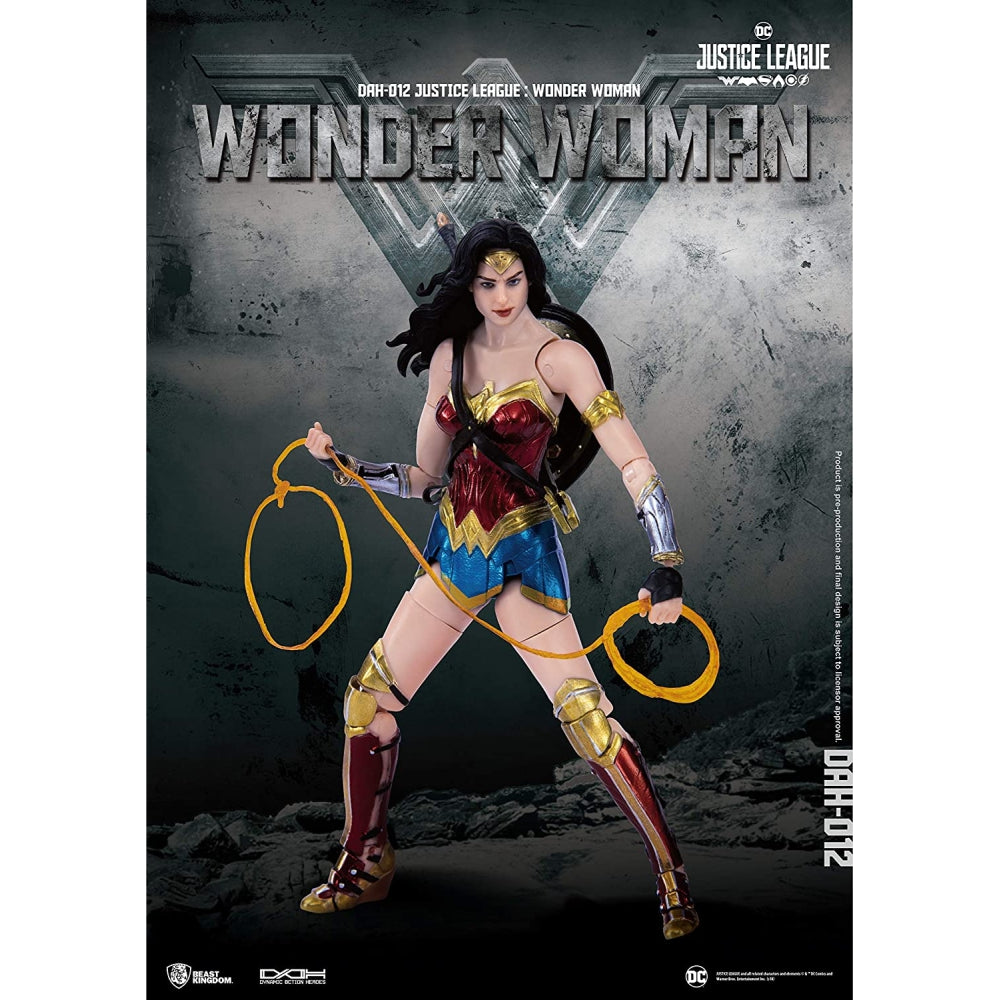 Justice League Movie Dynamic Heroes Wonder Woman Action Figure, 7 Inch